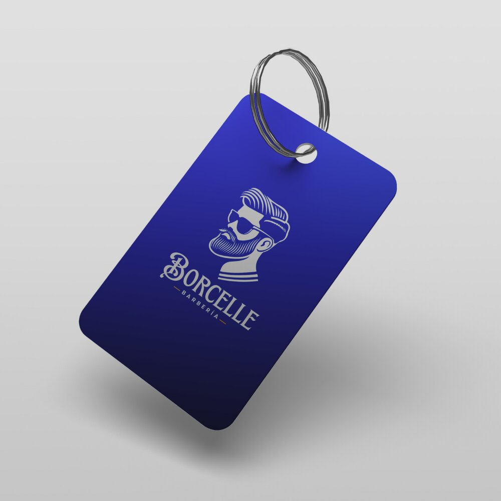 TARJETAS DE PVC BLANCAS 3 EN 1 TIPO LLAVERO
 - Miniatura 4