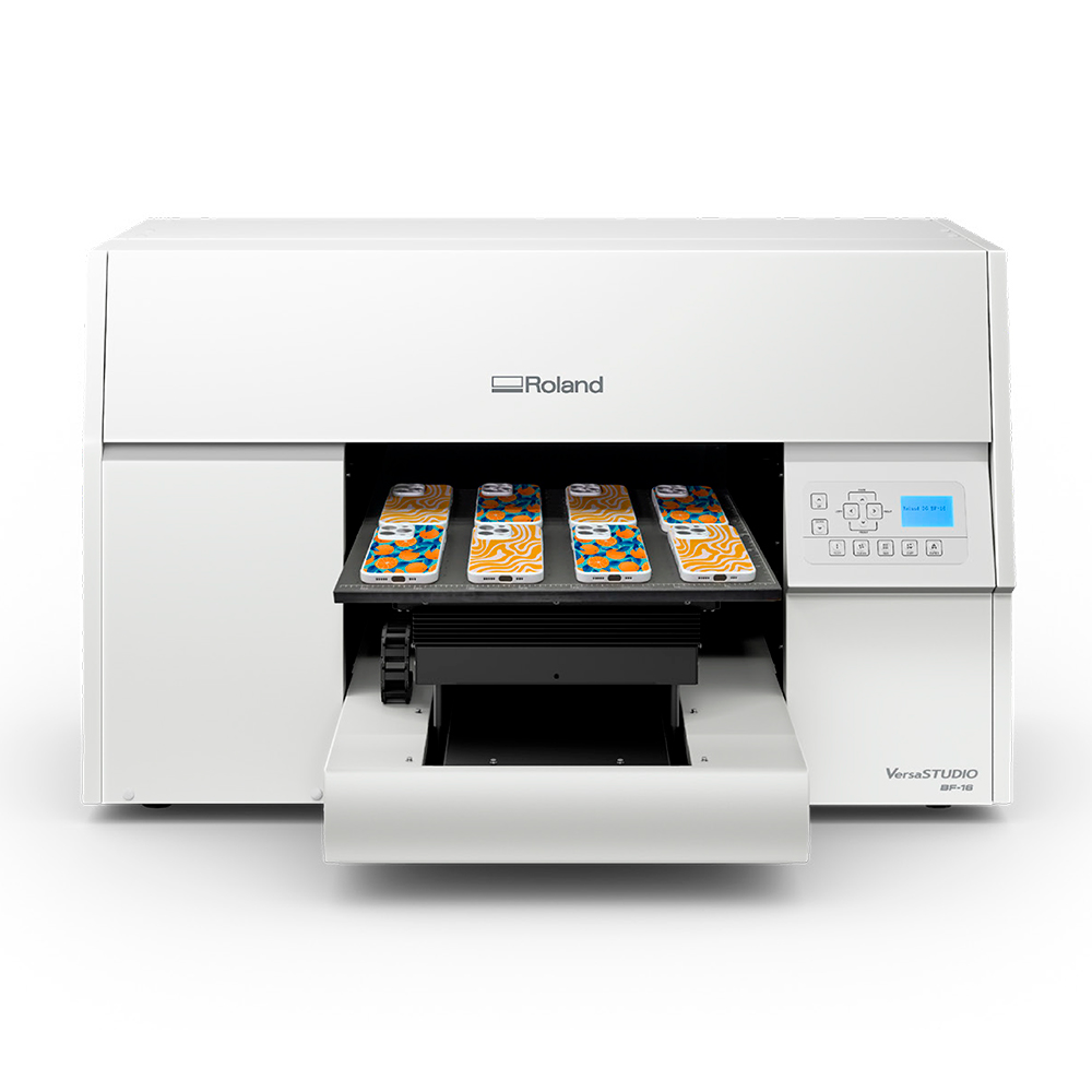 IMPRESORA ROLAND CAMA PLANA UV BF-16

