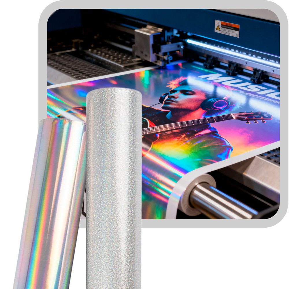 VINIL HOLOGRAFICO DE IMPRESION SIGNJET