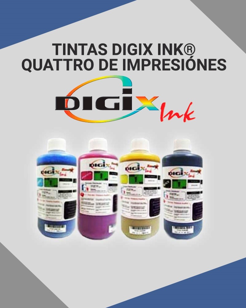 Tintas Digix Ink Quattro para impresoras de gran formato