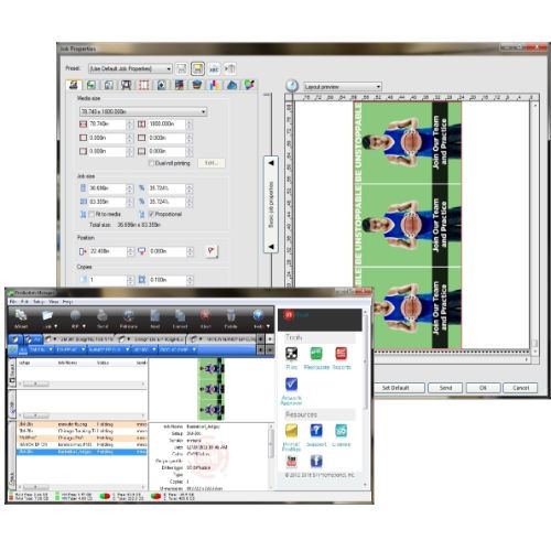 SAI FlexiPrint Software integral de impresión, corte y diseño.