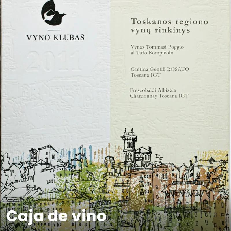 Caja de vino