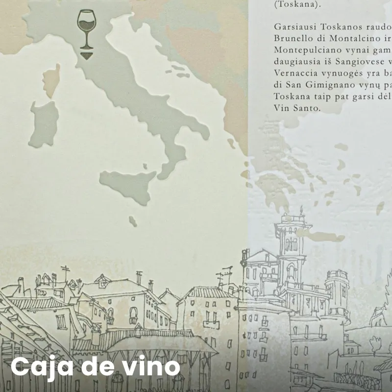 Caja de vino