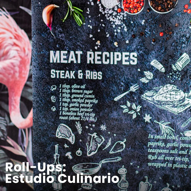 Roll-Up: Estudio culinario